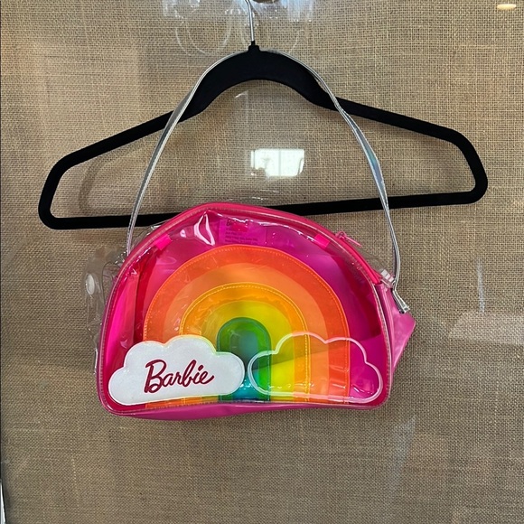 Barbie Rainbow Clear Shoulder Bag - Picture 1 of 7